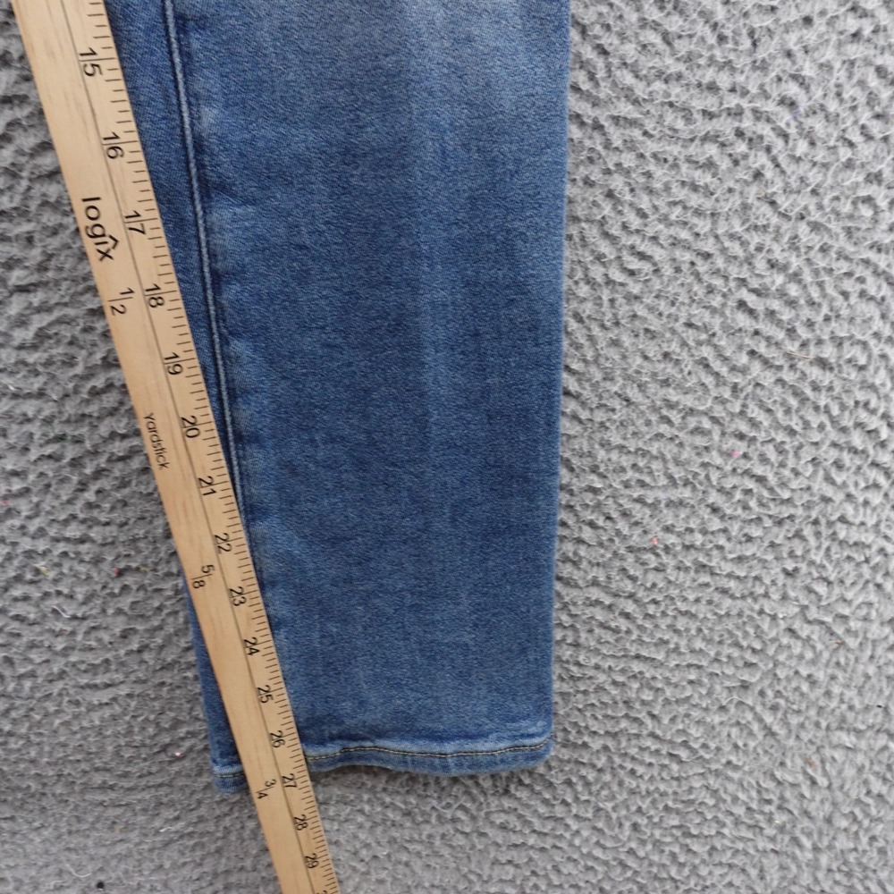 Good American Maternity Jeans Blue Denim Over Belly Stretch Size 00 24 NEW - Picture 11 of 14